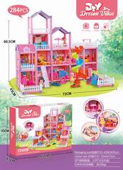 DIY VILLA 284PCS,