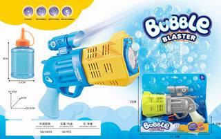 B/O BUBBLE GUN W/LIGHT,