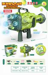 B/O BUBBLE GUN W/LIGHT,