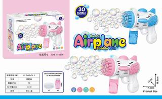 B/O BUBBLE GUN W/LIGHT,