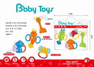 BABY RATTLE 4PCS,