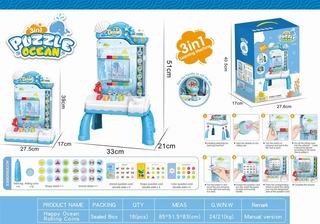 3 IN 1 PUZZLE OCEAN,