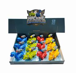 PRESS DINOSAUER 12PCS,