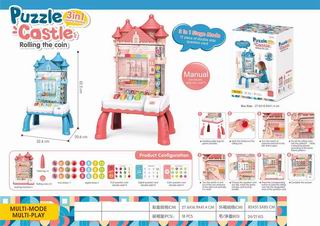 3 IN 1 PUZZLE CASTLE,