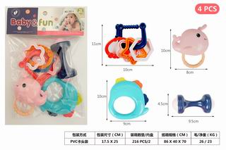 BABY RATTLE 4PCS,