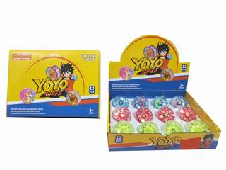 YO-YO W/LIGHT 12PCS,