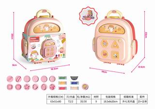 COLOR DOUGH SET 25PCS,