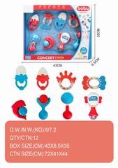 BABY RATTLE 8PCS,