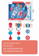 BABY RATTLE 6PCS,