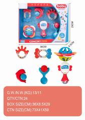BABY RATTLE 6PCS,