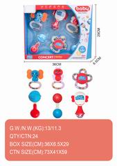 BABY RATTLE 6PCS,