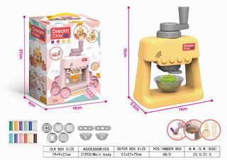 COLOR DOUGH SET 21PCS,