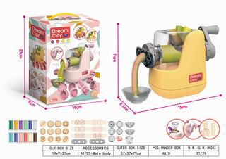 COLOR DOUGH SET 39PCS,