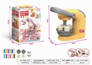 COLOR DOUGH SET 18PCS,