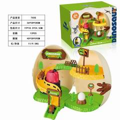 DINOSAUR EGG PLAY LAND W/SPRAY,