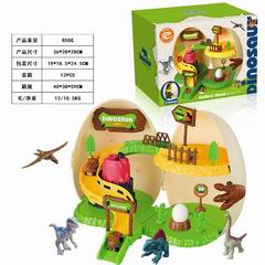 DINOSAUR EGG PLAY LAND W/SPRAY,