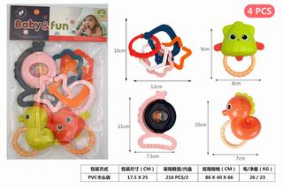 BABY RATTLE 4PCS,
