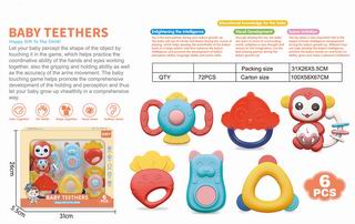 BABY RATTLE 6PCS,