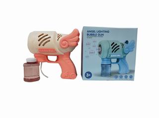 B/O BUBBLE GUN W/LIGHT,