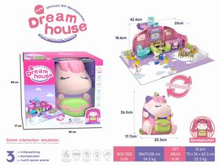 DREAM HOUSE W/LIGHT & MUSIC,