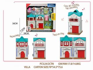 VILLA W/LIGHT & MUSIC,