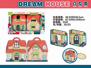 VILLA W/LIGHT & MUSIC,