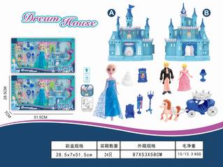 CASTLE W/LIGHT & MUSIC,
