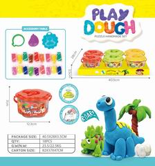 COLOR DOUGH SET 6PCS,