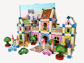 DIY WOODEN VILLA 268PCS,