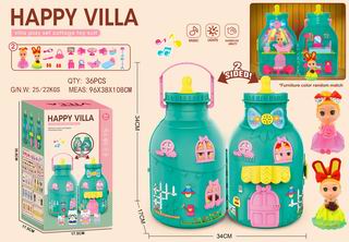 VILLA W/LIGHT & MUSIC,