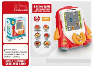 RACING GAME MACHINE W/LIGHT & MUSIC,