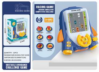 RACING GAME MACHINE W/LIGHT & MUSIC,