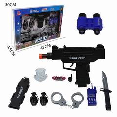POLICE SET W/LIGHT & SOUND,