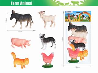 ANIMAL SET 6PCS,