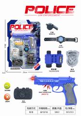 POLICE SET W/SOUND & LIGHT,