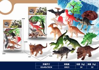 DINOSAUR SET 10PCS,