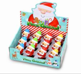 WIND UP JUMP FATHER CHRISTMAS 12PCS,