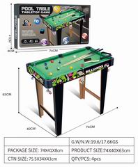 POOL TABLE TABLETOP GAME,