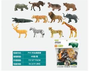 5 INCH ANIMAL 12PCS,