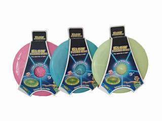 23CM FLYING DISC W/LIGHT,
