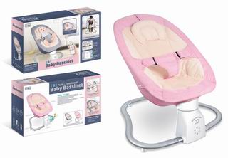 B/O BABY BASSINET W/MUSIC,