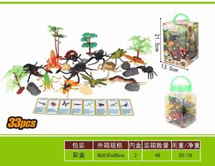 INSECT SET 33PCS,