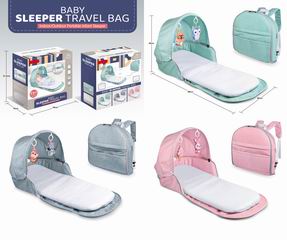 BABY SLEEPER TRAVEL BAG W/LIGHT & MUSIC,