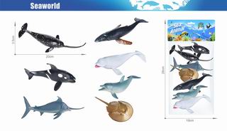 OCEAN ANIMAL SET 7PCS,