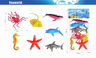 OCEAN ANIMAL SET 7PCS,