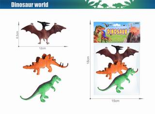 5 INCH DINOSAUR SET 3PCS,