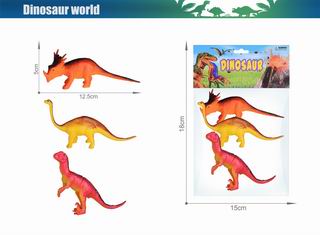 5 INCH DINOSAUR SET 3PCS,