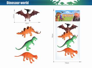 5 INCH DINOSAUR SET 4PCS,