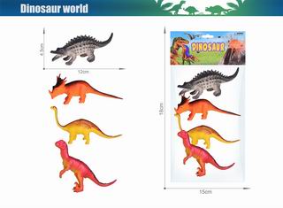 5 INCH DINOSAUR SET 4PCS,