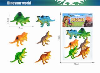 3.5 INCH DINOSAUR SET 6PCS,